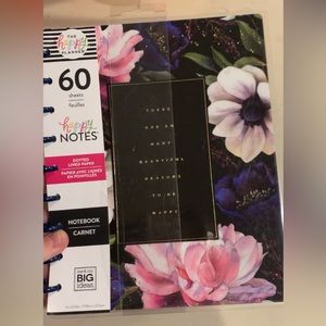 Happy Planner Lined Notebook NWOT
